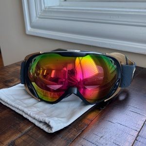 Bolle ski | Unisex Small | Gold | Adjustable ski goggles | Snowboard goggles